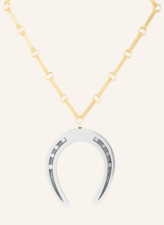 ISABEL MARANT BYRNE Necklace GOLD / SILVER