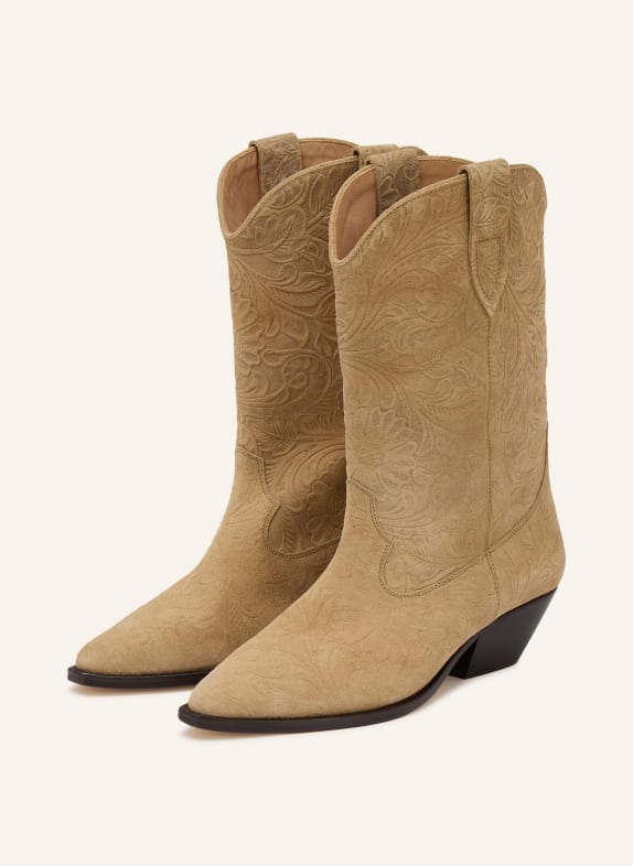 ISABEL MARANT Cowboy Boots DUERTO HELLBRAUN