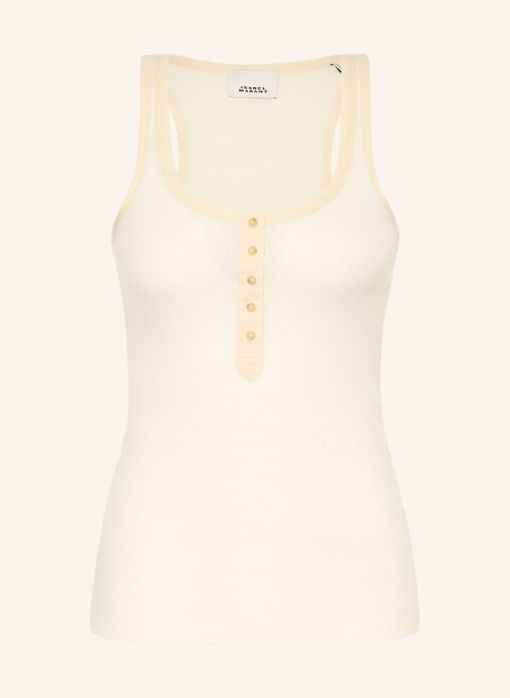 ISABEL MARANT Top HELMA JASNOBRĄZOWY