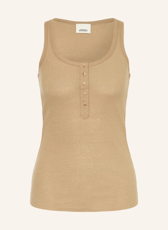 ISABEL MARANT Top HELMA BEIGE