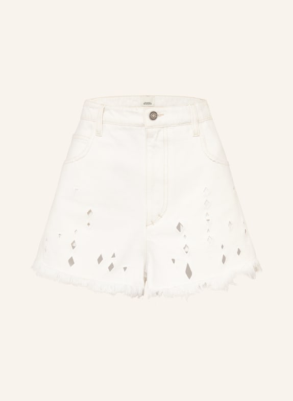 ISABEL MARANT Jeansshorts AECIA 20WH white