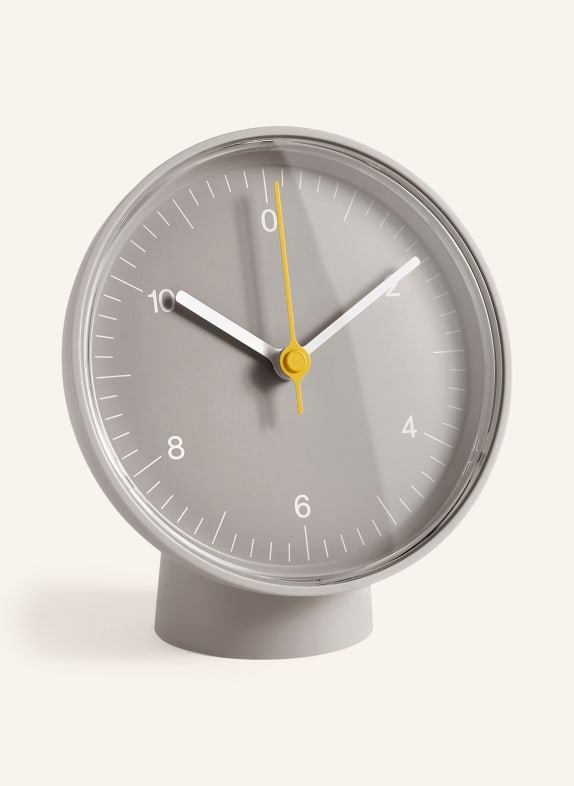 HAY zegar stołowy SZARY