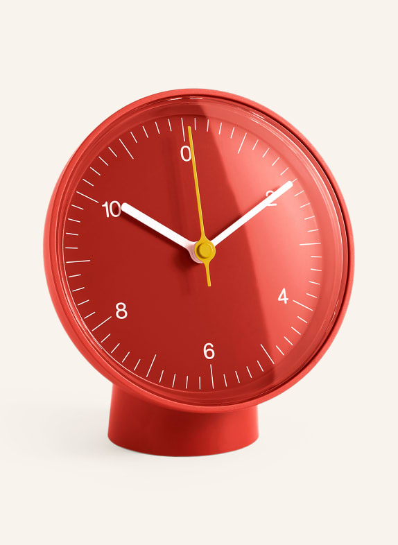 HAY zegar stołowy CZERWONY