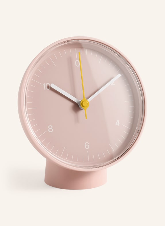 HAY zegar stołowy BLADORÓŻOWY