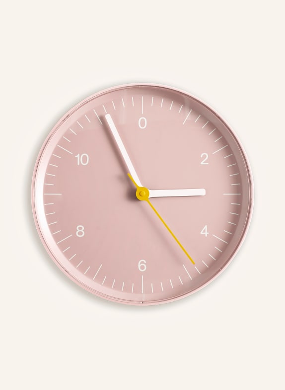 HAY Zegar ścienny BLADORÓŻOWY