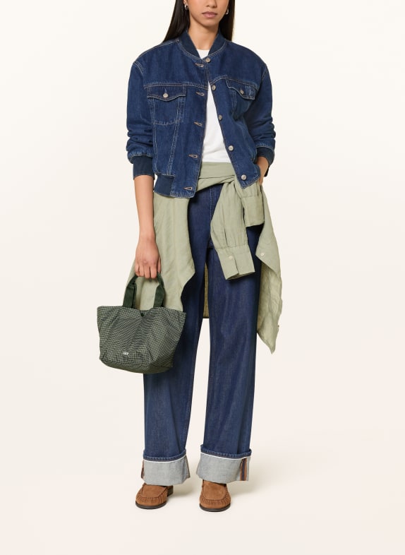 HAY Handtas GRID MINI GROEN / WIT