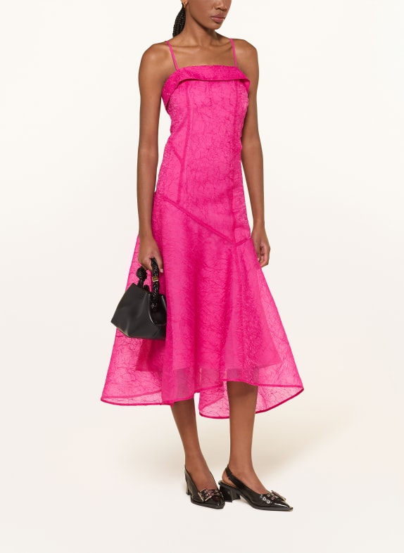 GANNI SHIBORI Cocktail Dress PINK