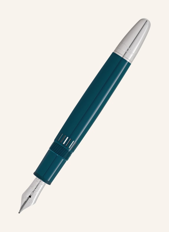 MONTBLANC Füllfederhalter MEISTERSTÜCK ROMEO & JULIET DOUÉ LEGRAND BLAU / SILBER