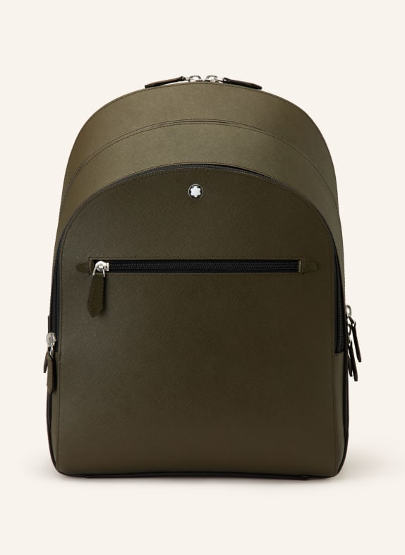 MONTBLANC Saffiano Backpack MEDIUM OLIVE