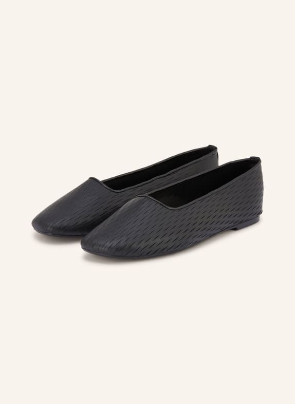 Calvin Klein Ballerinas OBLIQUE SCHWARZ