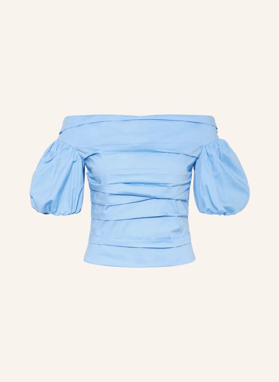 ESTHÉ Chemisier à épaules dénudées BLEU