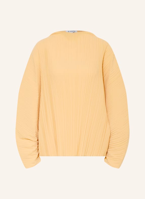 ESTHÉ Pleated blouse YELLOW