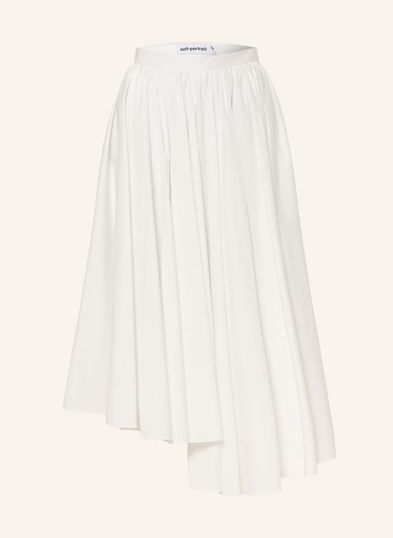 self-portrait Spódnica BIAŁY