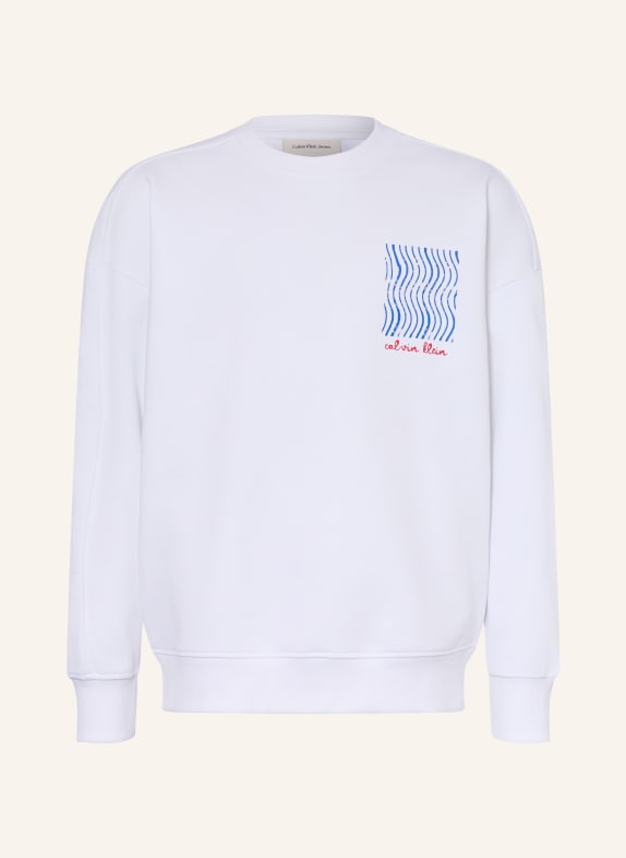 Calvin Klein Sweat-shirt BLANC