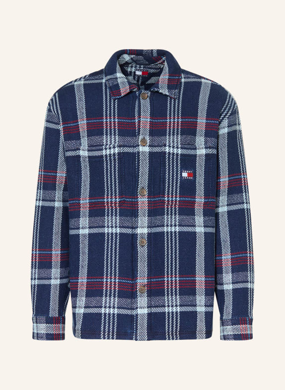 TOMMY JEANS Overjacket DUNKELBLAU / ROT / WEISS