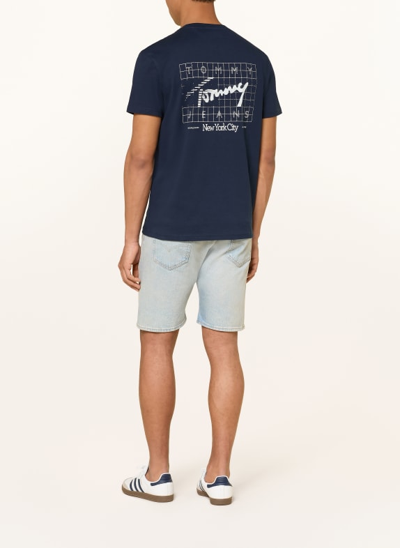 TOMMY JEANS T-shirt DONKERBLAUW