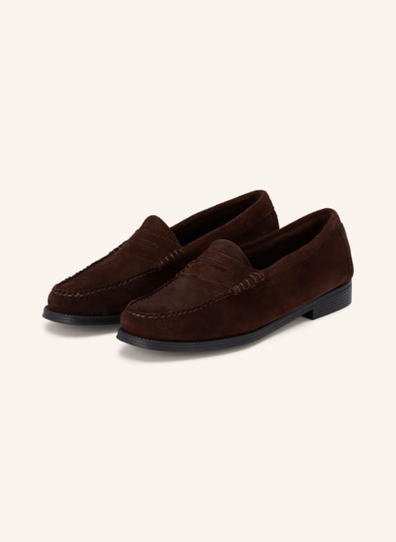 G.H.Bass EASY WEEJUN Penny Loafers DARK BROWN