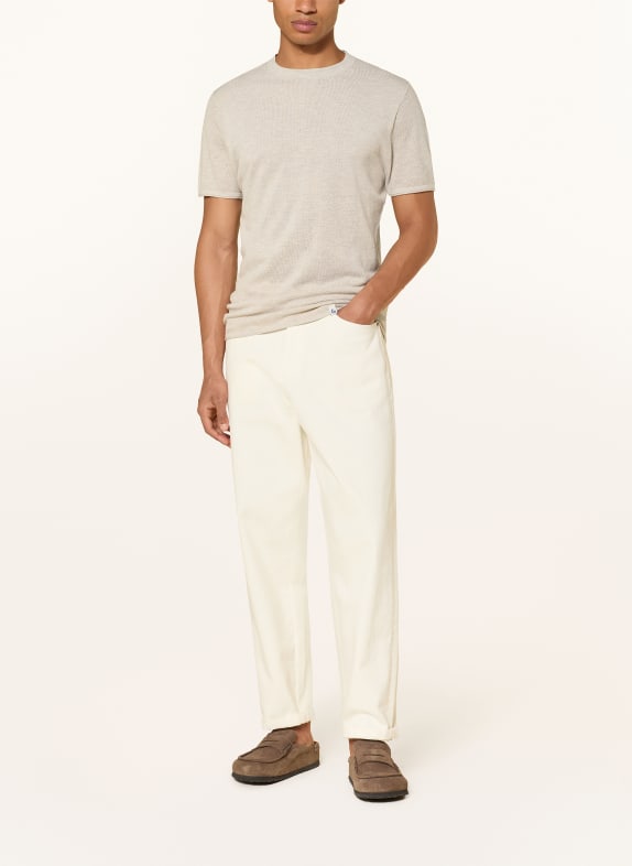 COLOURS & SONS Gebreid shirt BEIGE
