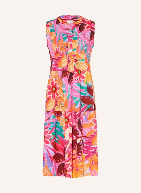 MILANO ITALY Dress with ruffles PINK
