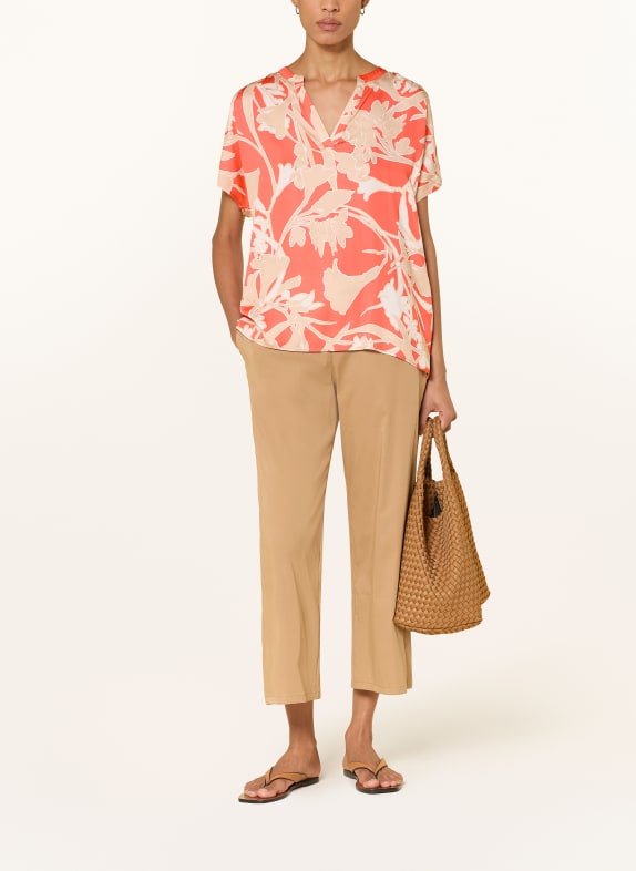 MILANO ITALY Blouse ZALM / CAMEL / ECRU