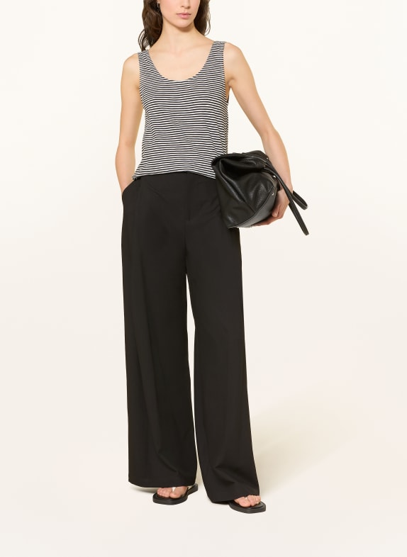 ARMEDANGELS Top MINAAMI LITA VIT / SVART