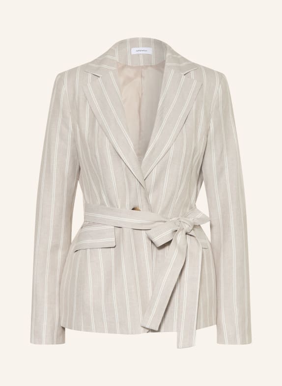 darling harbour Blazer mit Leinen BEIGE