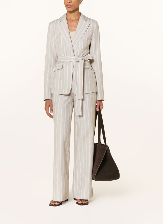 darling harbour Blazer van linnen BEIGE