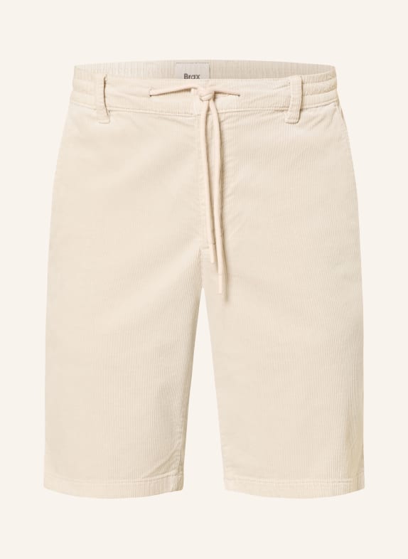 BRAX BALU CK Modern Fit Corduroy Shorts ECRU