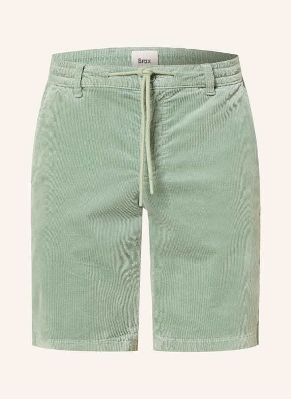 BRAX BALU CK Modern Fit Corduroy Shorts MINT