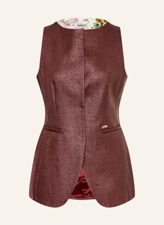 Luis Trenker Vesta typu blejzr LURADA TMAVĚ ČERVENÁ