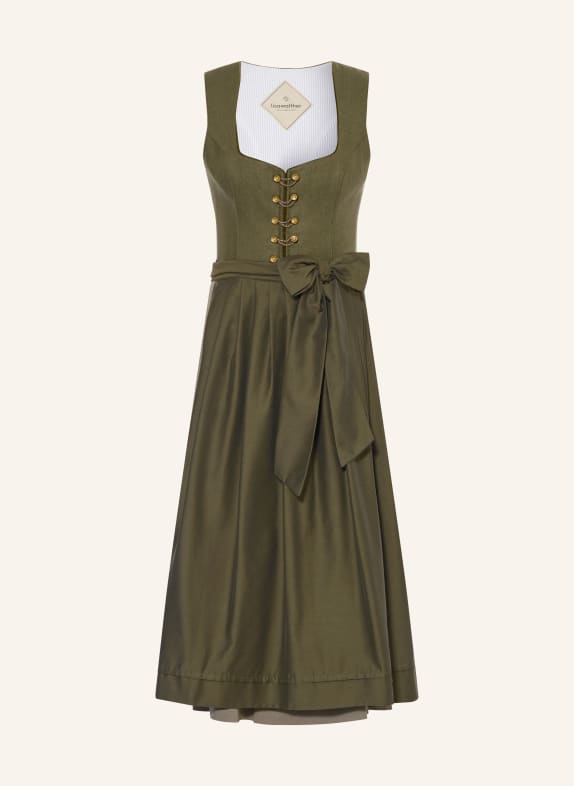 Heimatglück Tracht Dirndl LISA KHAKI
