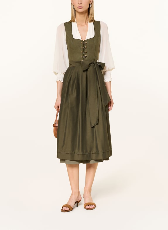 Heimatglück Tracht Dirndl LISA KAKI