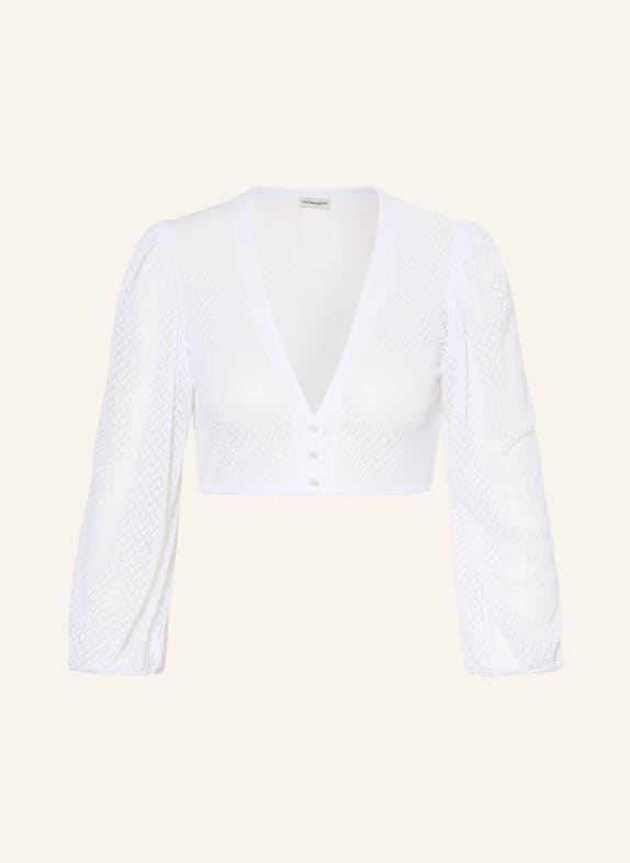 Heimatglück Tracht Dirndlbluse JULE aus Spitze WEISS