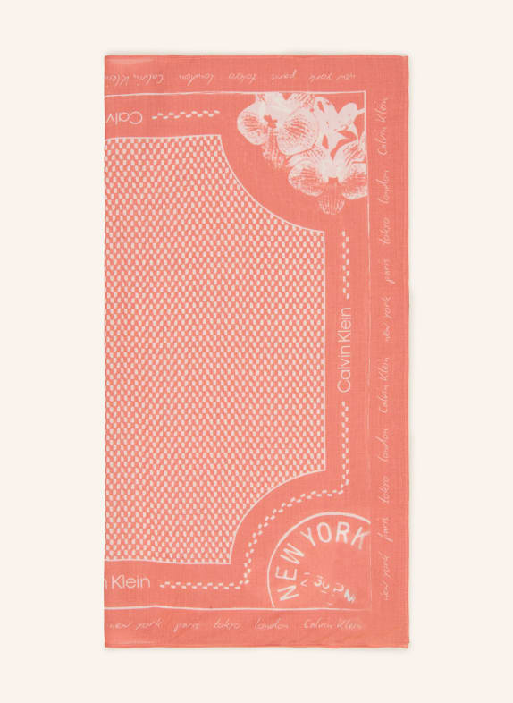 Calvin Klein cloth SALMON / WHITE