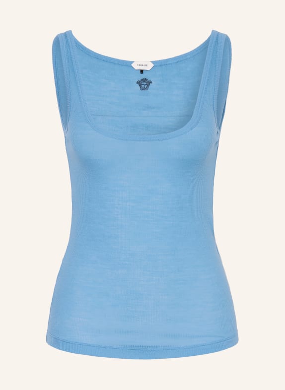 VERSACE Top NEONBLAU