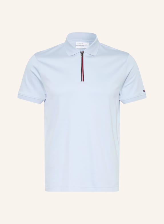 TOMMY HILFIGER Jersey-Poloshirt HELLBLAU
