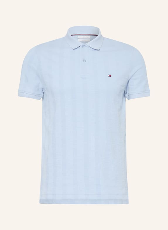 TOMMY HILFIGER Jersey-Poloshirt Regular Fit HELLBLAU