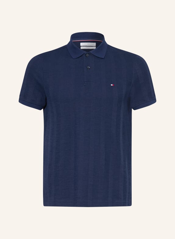 TOMMY HILFIGER Jersey-Poloshirt Regular Fit DUNKELBLAU