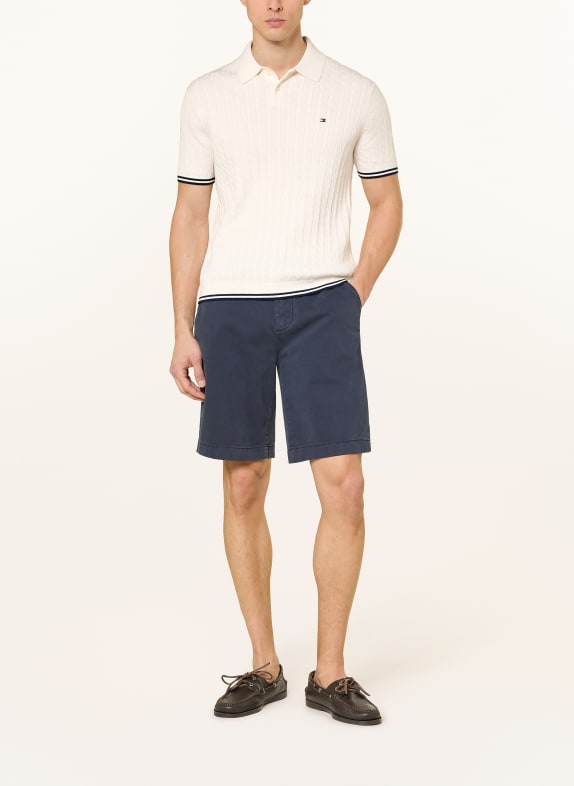 TOMMY HILFIGER Gebreid poloshirt WIT