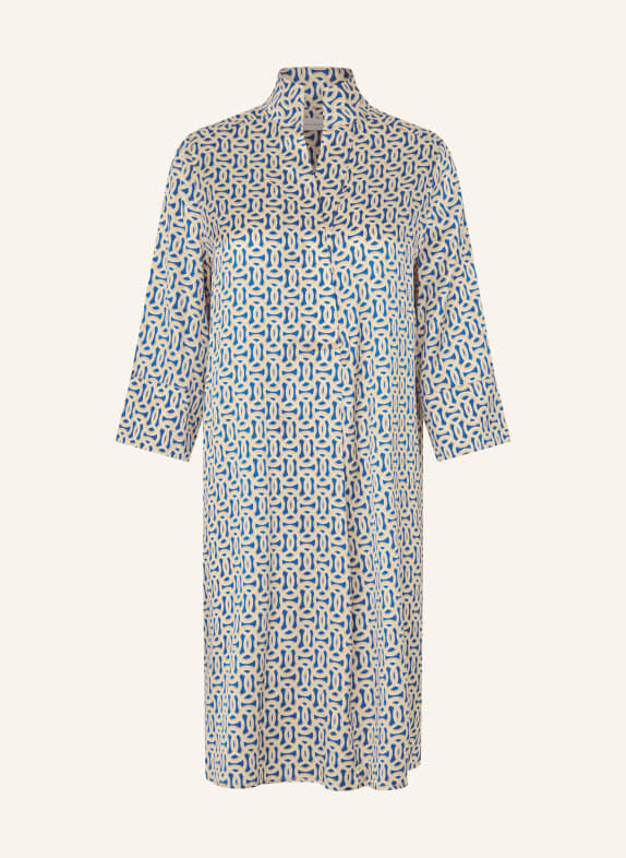 dea kudibal Seidenkleid KAMILLESDEA mit 3/4-Arm BLAU / BEIGE