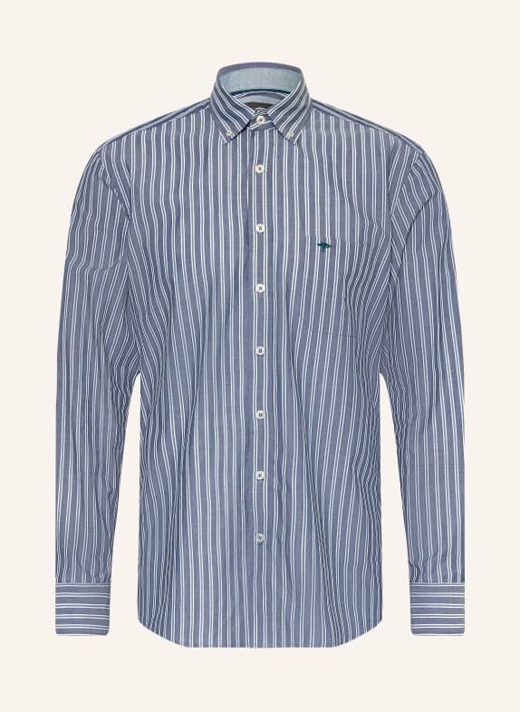 FYNCH-HATTON Hemd Regular Fit DUNKELBLAU / DUNKELGRÜN / WEISS