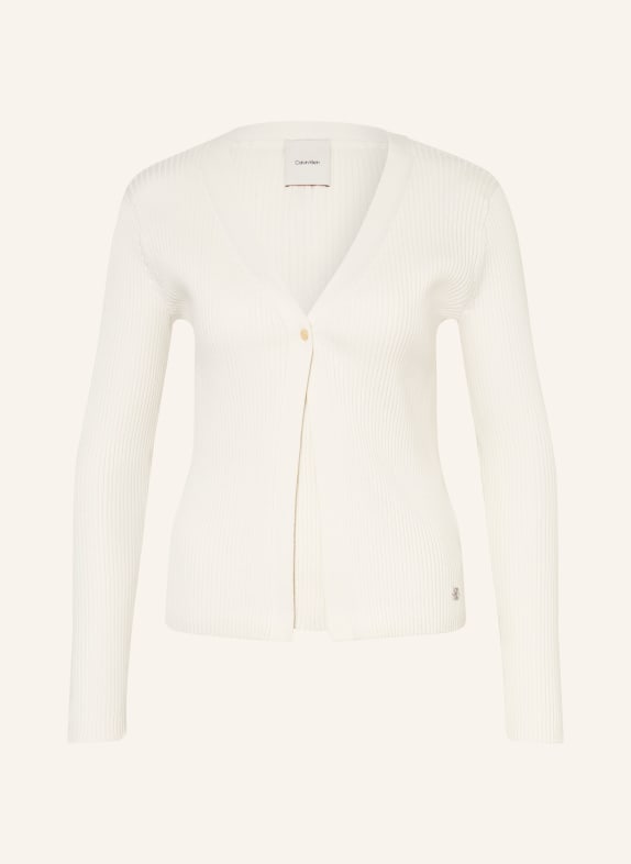 Calvin Klein Sada: pletený top a pletená vesta KRÉMOVÁ