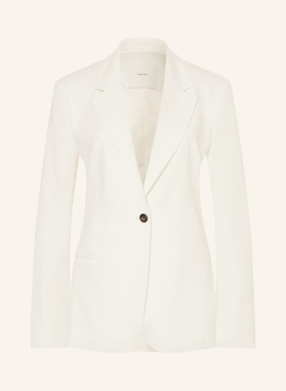 Calvin Klein Sako s lnem KRÉMOVÁ
