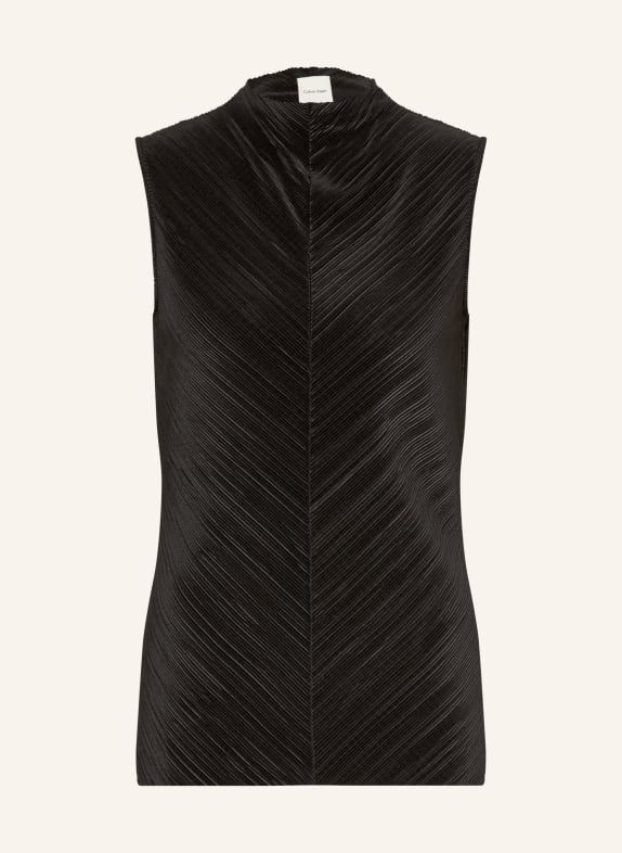 Calvin Klein Blůzkový top ČERNÁ