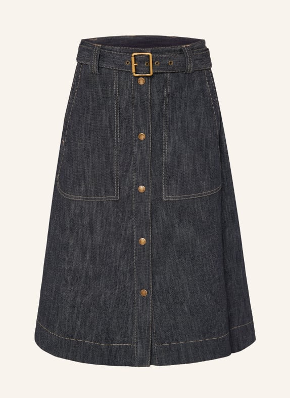 MONCLER Jeansrock DUNKELBLAU