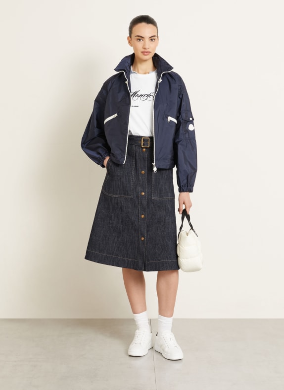 MONCLER Jeansrock DUNKELBLAU