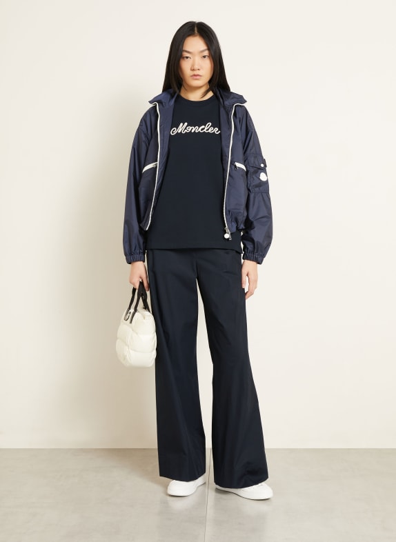 MONCLER T-shirt DONKERBLAUW