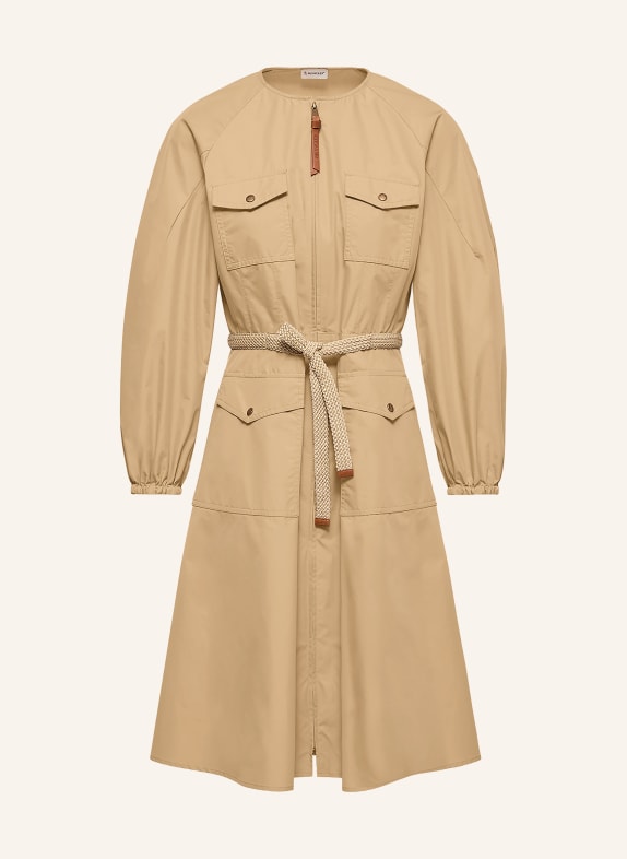 MONCLER dress LIGHT BROWN