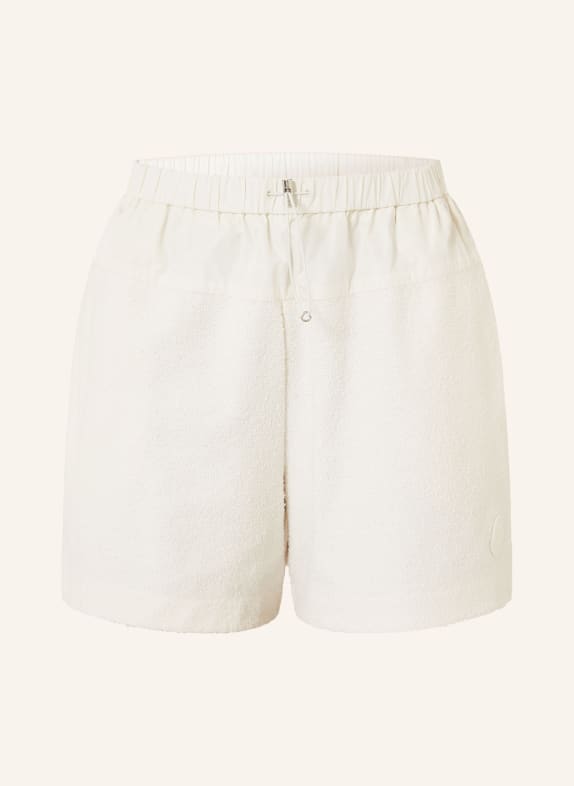MONCLER Bouclé-Shorts CREME