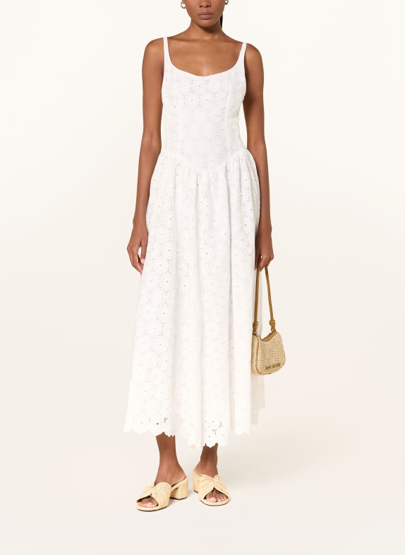 FAITHFULL THE BRAND Kleid MILANA WEISS